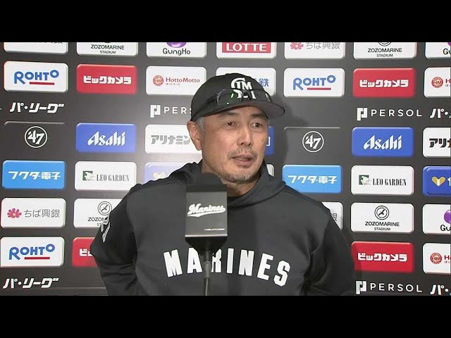 4月22日 マリーンズ・吉井理人監督 試合後インタビュー