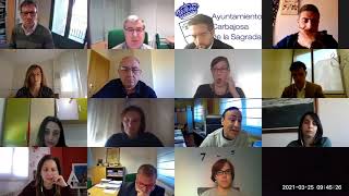 Pleno ordinario Ayuntamiento de Carbajosa de la Sagrada (25/3/21)