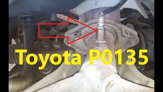 Causes and Fixes Toyota P0135 Code: Oxygen Sensor Heater Circuit Malfunction (Bank 1, Sensor 1)