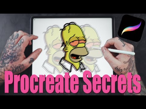 Drawing Tips - Easy Procreate tutorials for beginners! (How to use clipping mask & layers)