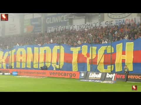 "80 lat pod dyktando tych barw" - oprawa Piast Gliwice 13/09/2025