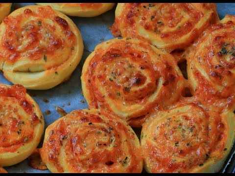 Pica pužići za 30 minuta - Brzo koktel pecivo