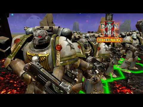 Pre-Heresy Death Guard vs Orks! - Astartes Mod | WH40k: DoW2 - Retribution.