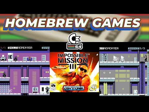 Impossible Mission III - New Commodore 64 Game 2026