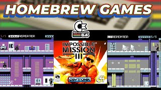 Impossible Mission III - New Commodore 64 Game 2026