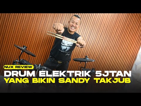 NUX DM-110: Drum Elektrik 5 Jutaan yang Bikin Sandy PAS Band Takjub!