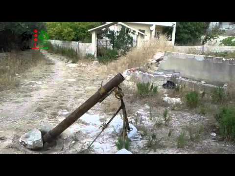 استهداف تجمعات قوات النظام في جبل دورين في ريف اللاذقية بواسطة  قذائف الهاون من قبل اللواء العاشر في الساحل