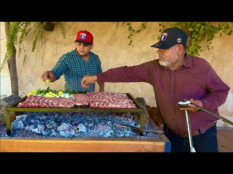 COSTILLAS EN MOLCAJETA ¡¡UNA DELICIA AL PALADAR!! || RUTA LA NUEVE