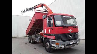 Camion-benne Mercedes-Benz Actros 2631 Palfinger Pk 14080/ 4 EXT +remote | Image 4 - Autoline
