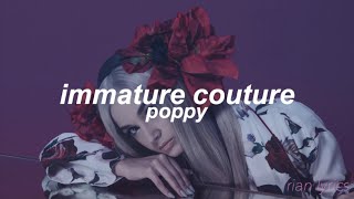 Cover art for immature couture