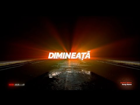 Dj AX x Kalu - Dimineata (Lyric Video)