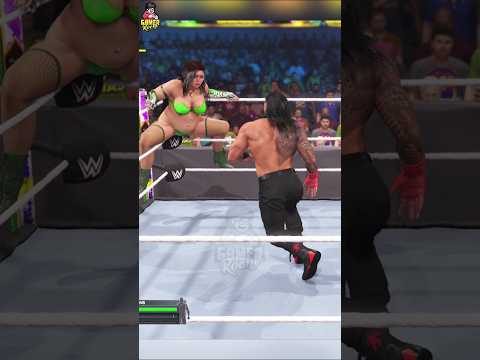 Roman Reigns vs Kylie Kingston Part 3 #wwe #wwe2k24 #brocklesnar #romanreigns #ufcfighter