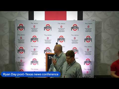 Ryan Day press conference LIVE: Ohio State football beats Texas 14-7 to open college football season