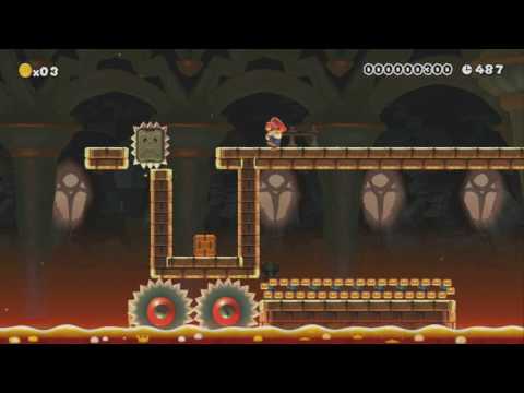 how bowser was created by Carson ~SUPER MARIO MAKER~ NO COMMENTARY 1AP