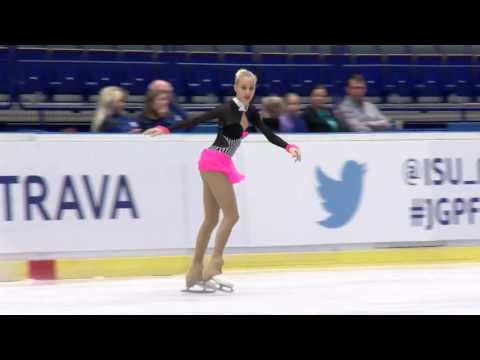 2016 ISU Junior Grand Prix - Ostrava - Ladies Free Skate Lutricia BOCK GER