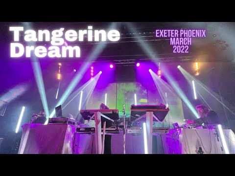 Tangerine Dream Live Logos Exeter Phoenix 17th March 2022