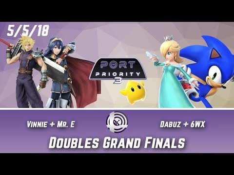Port Priority 3 Doubles - Mr. E & Vinnie vs Dabuz & 6WX - Grand Finals