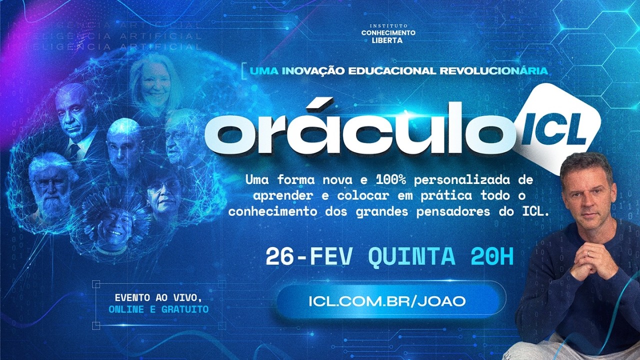 A REVOLUÇÃO do ORÁCULO ICL 2026 - QUINTA - 26 FEVEREIRO - 20 HRS