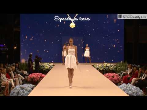 Cristina Vedia Fernández - Modelo - Pasarela Adlib 2017 - Desfile ESPARDENYES TORRES