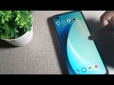 Lock Screen Setting realme x50 pro phone, how to enable double tap wake or turn off screen