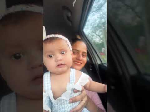 #navpreetdhillon #cutebaby #motherdaughter #nature #car #satindersartaaj #love
