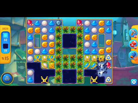 Fishdom. 5623 level no boosters and diamonds