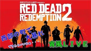 ［初見さん＆コメント歓迎］初心者が堪能する［RED DEAD REDEMPTION 2］西部の町で大暴れ！