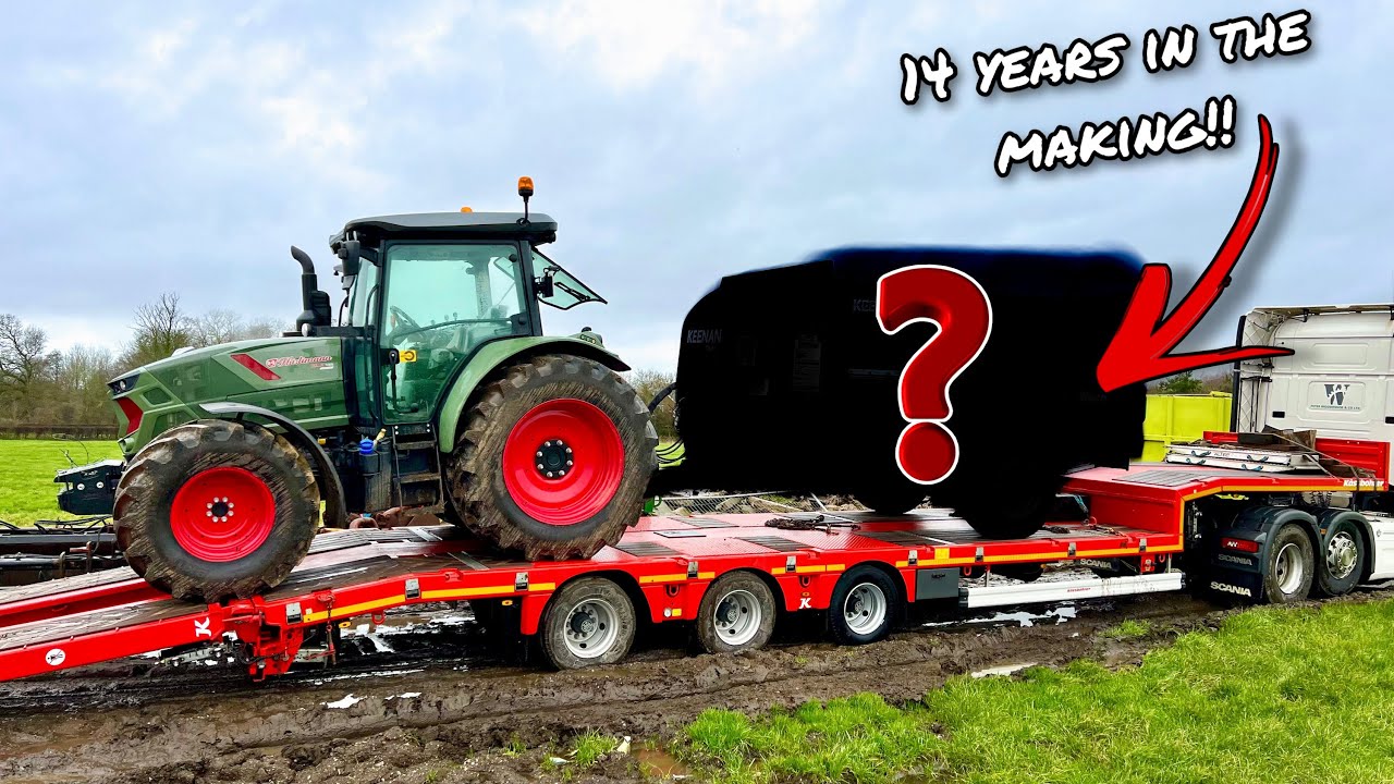 IT'S HERE.... BRAND NEW ON THE FARM!