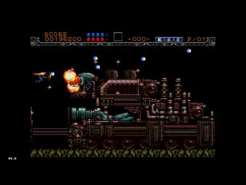 Unleash Chaos: Gynoug Sega Megadrive Gameplay | Retro Gaming Intensity!