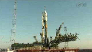 Download lagu ISS Expedition 29/30 Soyuz TMA-22 Rocket Rollout to the Launch Pad in Baikonur Kazakhstan mp3