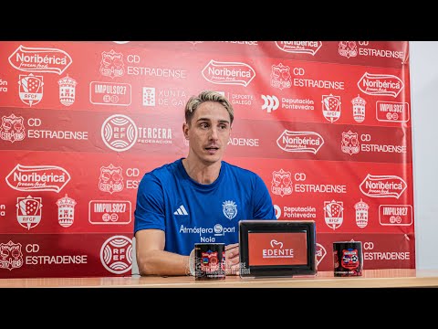 🎙️ 3º RFEF GALICIA, XORNADA 9 | Rolda de prensa con Ivan Carril CD Estradense 0-0 C.F. Noia