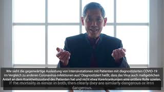 Video: Did anyone die FROM the COVID Virus? - Sucharit Bhakdi