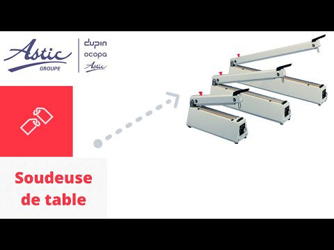 Soudeuse de table industrielle semi-automatique SEALBOY - 3 largeurs de soudure : 235, 420 et 620 mm - avec couteau intégré_1
