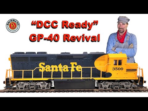 This Really Wasn't That Bad.  Mid 2000's Bachmann GP-40 DCC Ready Service.