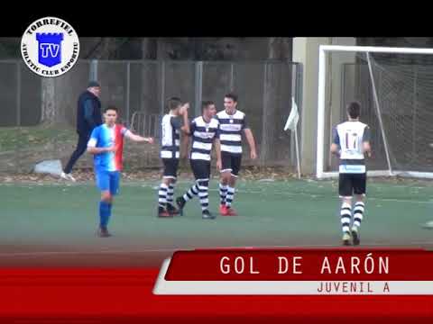 Torrefiel ACE: Gol Aarón (Juvenil A  vs Històrics)