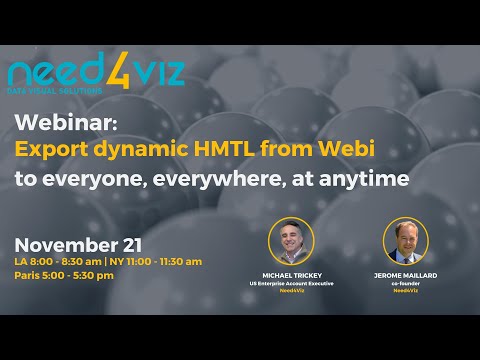 Export dynamic HTML from Webi to everyone, everywhere, at anytime