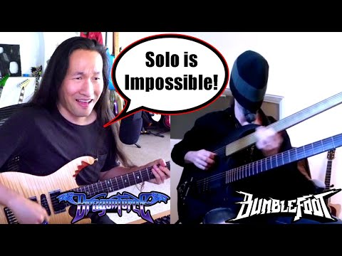 Can He Play This Impossible Guitar Solo? Bumblefoot with Herman Li of DragonForce