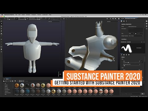 Substance Painter 2020 - Getting Started