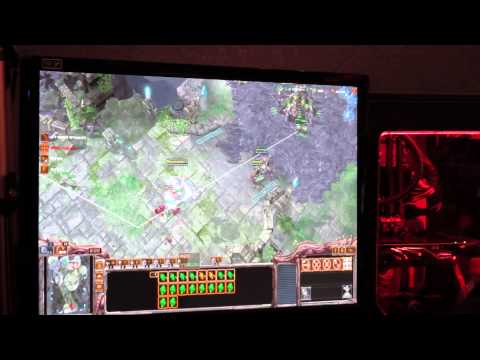 Hyun vs San semifinals First Person APM video @ Assembly summer 2013 Asus Rog