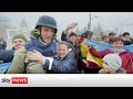 Scenes Of Jubilation On Outskirts Of Kherson