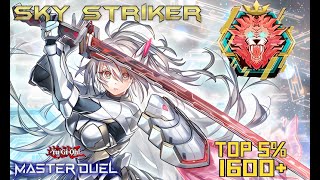 Sky Striker Out-Classes the Meta for 1 Hour | Top 5% Rated Duels | Yugioh Master Duel