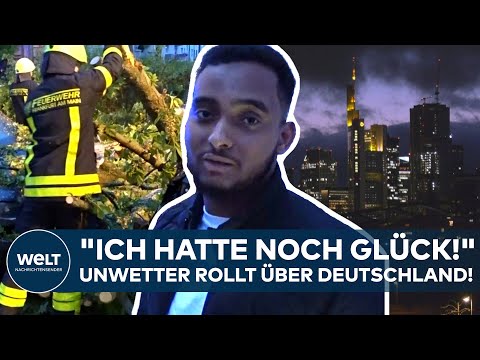DEUTSCHLAND: Heftiger Frühlingssturm rollt über Republik! Mehrere Verletzte und hoher Sachschaden!