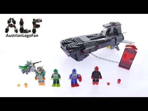 Vidéo LEGO Marvel 76048 : L'attaque en sous-marin d'Iron Skull