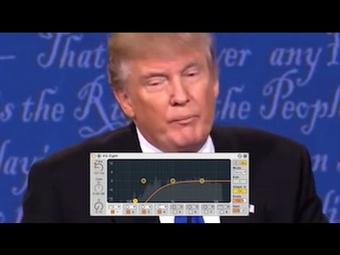 Making a beat out of a Donald Trump sniff.