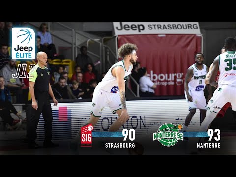 Jeep® ÉLITE : Strasbourg vs Nanterre (J12)