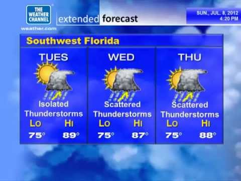 WeatherStar XL Emulated Local Forecast - Bokeelia, FL - Sunday, July 8, 2012 (4:20 PM EDT)