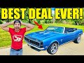 I Bought A FIRE SALE 68 CAMARO RS SS Fixed It For 300 Previously Sold At Mecum For 45 000
