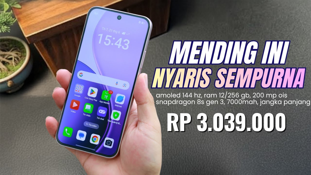 SPEK GAK NGOTAK‼️7000mAh, RAM 12/256 GB, 200 MP - HP 3 JUTAAN TERBAIK NOVEMBER 2025