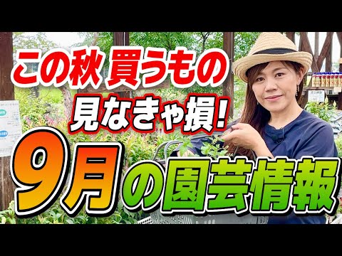  9月に蒔く種は何でしょうか？ 10種類の野菜と花が旬を迎えます！  庭園