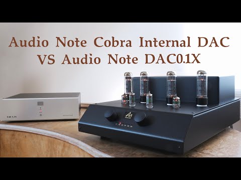 Audio Note Cobra Internal DAC vs Audio Note DAC0.1X #audionote